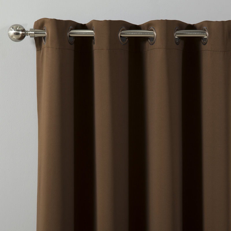 Solid Blackout Thermal Grommet Curtain Panels & Reviews | Birch Lane